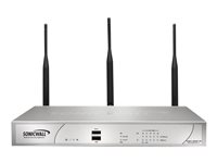 SonicWall NSa 250M Wireless-N - Säkerhetsfunktion - med 3 års SonicWALL Comprehensive Gateway Security Suite - 5 portar - 1GbE - Wi-Fi - 2.4 GHz, 5 GHz - 1U - SonicWALL Secure Upgrade Plus Program 01-SSC-4956