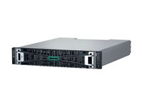 HPE Modular Smart Array 2070 12Gb SAS LFF Storage - 7th Generation - hårddiskarray - 0 TB - 12 fack (SAS-3) - SAS 12Gb/s (extern) - kan monteras i rack - 2U S1H47A