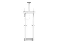 Multibrackets M - Ställ - motoriserad - för LCD-TV - 90 kg - vit - skärmstorlek: 32"-90" - väggmonterbar, monterbar på golv - utmatning: DC 29 V 7350105215681