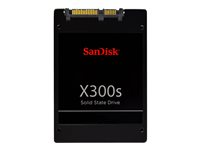 SanDisk X300s - SSD - krypterat - 64 GB - inbyggd - 2.5" - SATA 6Gb/s - 256 bitars AES - Self-Encrypting Drive (SED), TCG Opal Encryption 2.0 SD7SB3Q-064G-1022