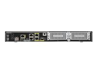 Cisco Integrated Services Router 4321 - Application Experience Bundle - router 1GbE - WAN-portar: 2 - rackmonterbar ISR4321-AX/K9