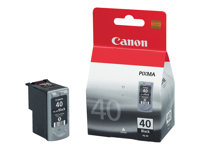 Canon PG-40 - Svart - original - blister - bläcktank - för FAX JX210; PIXMA iP1800, iP1900, iP2600, MP140, MP190, MP210, MP220, MP470, MX300, MX310 0615B042