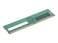 Lenovo Gen2 - DDR4 - modul - 32 GB - DIMM 288-pin - 3200 MHz - ej buffrad - ECC - grön 4X71L66408