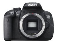 Canon EOS 700D - Digitalkamera - SLR - 18.0 MP - APS-C - 1 080 p - 3x optisk zoom EF-S 18-55 mm IS STM lins 8596B030