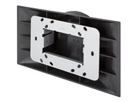 Crestron - Monteringssats (självhäftande bakre hölje, skydd, kanal med häftande baksida (3 sektioner)) - flera ytor - för pekskärm - plast - smooth black - monterbar på ytor, glasmonterad - för Crestron TS-1070-B-S TSW-1070-MSMK-B-S