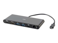 C2G USB-C Docking Station with 4K HDMI, Ethernet, USB and Power Delivery - Dockningsstation - USB-C / Thunderbolt 3 - HDMI - 1GbE 88846