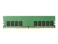 HP - DDR4 - modul - 16 GB - DIMM 288-pin - 2666 MHz / PC4-21300 - 1.2 V - registrerad - ECC - för Workstation Z4 G4, Z6 G4, Z8 G4 1XD85AA