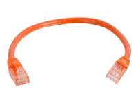 C2G Cat6 Booted Unshielded (UTP) Network Patch Cable - Patch-kabel - RJ-45 (hane) till RJ-45 (hane) - 3 m - UTP - CAT 6 - formpressad, hakfri, tvinnad - orange 83577