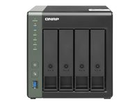 QNAP TS-431X3 - NAS-server - 4 fack - SATA 6Gb/s - RAID RAID 0, 1, 5, 6, 10, JBOD, 5 hot spare, 6-reservsnabbyte, 10 hot spare - RAM 4 GB - Gigabit Ethernet / 2.5 Gigabit Ethernet / 10 Gigabit Ethernet - iSCSI support TS-431X3-4G