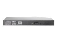 HPE - Diskenhet - DVD-RW - Serial ATA - intern - jacksvart - för ProLiant DL380e Gen8, DL380p Gen8, DL385p Gen8, DL388p Gen8 652235-B21