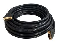 C2G Pro Series - DVI-kabel - DVI-D (hane) till DVI-D (hane) - 7.6 m - svart 82018