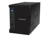 NETGEAR ReadyNAS 102 RN10211D - NAS-server - 2 fack - 1 TB - SATA 3Gb/s - HDD 1 TB x 1 - RAID RAID 0, 1, 5, 6, 10, JBOD - RAM 512 MB - Gigabit Ethernet - iSCSI support RN10211D-100EUS