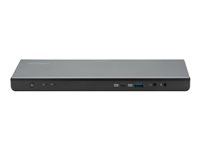 Kensington SD4750P USB-C & USB 3.0 Dual 4K Docking Station w/ 135W adapter - DP & HDMI - Win/Mac - Dockningsstation - USB-C / USB 3.0 - 2 x HDMI, 2 x DP - 1GbE - 135 Watt - TAA-kompatibel - Europa K39105EU