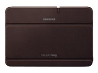 Samsung EFC-1G2NGE - Skydd för surfplatta - bärnstensbrun - 10.1" - för Galaxy Note 10.1, Note 10.1 LTE, Note 10.1 WiFi EFC-1G2NAECSTD
