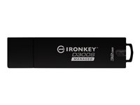 IronKey D300S Managed - USB flash-enhet - krypterat - 32 GB - USB 3.1 Gen 1 - FIPS 140-2 Level 3 - TAA-kompatibel IKD300SM/32GB