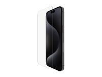Belkin UltraGlass 2 - Skärmskydd för mobiltelefon - glas - för Apple iPhone 15 Pro Max SFA098EC
