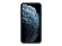 LifeProof - Baksidesskydd för mobiltelefon - 50 % återvunnen plast - oh boj (genomskinlig/grön/blå) - för Apple iPhone 11 Pro Max 77-83038