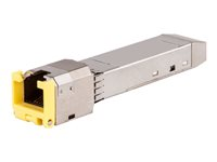 HPE Aruba Cat6A - SFP+ sändar/mottagarmodul - 10GbE - 10GBase-T - RJ-45 - upp till 30 m - för HPE Aruba 8320, 8325-48Y8C, MACsec Advanced Module; CX 10000 Empty Chassis JL563A