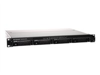 NETGEAR ReadyNAS 1500 - NAS-server - 4 fack - kan monteras i rack - SATA 3Gb/s - HDD - RAID 0, 1, 5 - RAM 1 GB - Gigabit Ethernet - 1U RNRX400E-100EUS