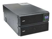 APC Smart-UPS SRT 10000VA RM - UPS (kan monteras i rack) - AC 230 V - 10 kW - 10000 VA - Ethernet 10/100, USB - utgångskontakter: 14 - 6U - svart - för P/N: AR2487G, AR3100W, AR3105SP, AR3105W, AR3155W, AR3305W, AR3355SP, AR3355W, NBWL0356A SRT10KRMXLI