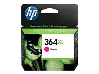 HP 364XL - Lång livslängd - magenta - original - blister - bläckpatron - för Deskjet 35XX; Photosmart 55XX, 55XX B111, 65XX, 7510 C311, 7520, Wireless B110 CB324EE#301