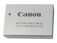 Canon NB-5L - Kamerabatteri - Li-Ion - 1120 mAh - för PowerShot S110; PowerShot ELPH SD790, SD850, SD870, SD880, SD890, SD950, SD970, SD990 1135B001