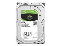 Seagate Barracuda ST6000DM003 - Hårddisk - 6 TB - inbyggd - 3.5" - SATA 6Gb/s - buffert: 256 MB ST6000DM003