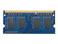 HP - DDR3 - modul - 8 GB - SO DIMM 204-pin - 1600 MHz / PC3-12800 - ej buffrad - icke ECC B4U40AA