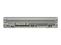 Cisco ASA 5585-X Security Plus Firewall Edition SSP-10 bundle - Säkerhetsfunktion - 10GbE - 2U - kan monteras i rack ASA5585-S10X-K9