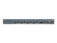 HPE Aruba 7205 (RW) - Enhet för nätverksadministration - 64 MAP:s (Managed Access Points - hanterade åtkomstpunkter) - 10GbE - K-12-utbildning JW775A