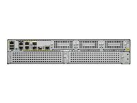 Cisco Integrated Services Router 4351 - Router 1GbE - WAN-portar: 3 - rackmonterbar ISR4351/K9