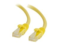 C2G Cat6 Booted Unshielded (UTP) Network Patch Cable - Patch-kabel - RJ-45 (hane) till RJ-45 (hane) - 1 m - UTP - CAT 6 - formpressad, hakfri, tvinnad - gul 83466