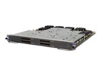 HPE 16-port 10GbE SFP+ LEC Module - Expansionsmodul - 10Gb Ethernet x 16 - för HPE 12504 AC Switch Chassis, 12504 DC Switch Chassis, 12508 DC, 12518 DC JC783A