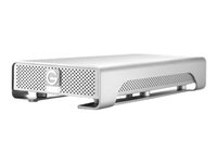 G-Technology G-DRIVE GDREU3EB40001BDB - Hårddisk - 4 TB - extern (desktop) - FireWire 800 / USB 3.0 - 7200 rpm - buffert: 64 MB - silver 0G02538
