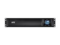 APC Smart-UPS C 3000VA LCD - UPS (kan monteras i rack) - AC 230 V - 2100 Watt - 3000 VA - USB - utgångskontakter: 9 - 2U - svart - för P/N: AR4018SPX432, AR4024SP, AR4024SPX429, AR4024SPX431, AR4024SPX432, NBWL0356A SMC3000RMI2U