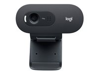 Logitech C505 - Webbkamera - färg - 720p - fast lins - ljud - USB 960-001364