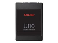 SanDisk U110 - SSD - 128 GB - inbyggd - 2.5" - SATA 6Gb/s SDSA6GM-128G-1022