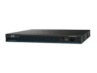 Cisco 2901 SRE Bundle - Router - röst/faxmodul - GigE - WAN-portar: 2 C2901-VSEC-SRE/K9
