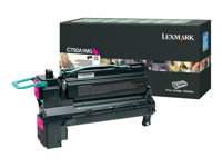 Lexmark - Magenta - original - tonerkassett LCCP, LRP - för Lexmark C792, X792 C792A1MG