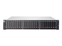 HPE Modular Smart Array 2040 Dual Controller SFF Bundle - Hårddiskarray - 5.4 TB - 24 fack ( SAS-2 ) - 6 x HDD 900 GB - iSCSI (1 GbE) (extern) - kan monteras i rack - 2U - Top Value Lite G7Z52A