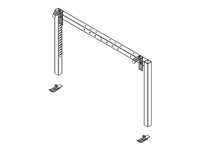 Multibrackets M Motorized Wallmount HD - Monteringssats (väggfäste) - för platt panel - vit - skärmstorlek: 42"-110" 7350073731237