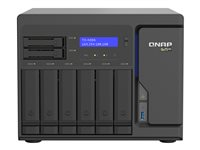 QNAP TS-H886-D1622-16G - NAS-server - 8 fack - SATA 6Gb/s - RAID RAID 0, 1, 5, 6, 10, 50, JBOD, 60 - RAM 16 GB - 2.5 Gigabit Ethernet - iSCSI support TS-H886-D1622-16G