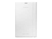 Samsung Book Cover EF-BT700B - Vikbart fodral för surfplatta - elfenben - 8.4" - för Galaxy Tab S (8.4 tum) EF-BT700BUEGWW