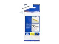 Brother TZe-S261 - Extrastark häftning - svart på vitt - Rulle 3,6 cm x 8 m) 1 kassett(er) bandlaminat - för P-Touch PT-3600, 9200, 9500, 9600, 9700, 9800, D800, P900, P950; P-Touch Cube PT-P910 TZES261