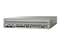 Cisco ASA 5585-X Firewall Edition SSP-60 bundle - Säkerhetsfunktion - 10GbE - 2U - kan monteras i rack ASA5585-S60-2A-K9