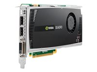 NVIDIA Quadro 4000 - Grafikkort - Quadro 4000 - 2 GB GDDR5 - PCIe 2.0 x16 - DVI, 2 x DisplayPort - för Workstation z210 (CMT), z400, z600, z800 WS095ET