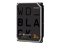 WD Black Performance Hard Drive WD2003FZEX - Hårddisk - 2 TB - inbyggd - 3.5" - SATA 6Gb/s - 7200 rpm - buffert: 64 MB WD2003FZEX