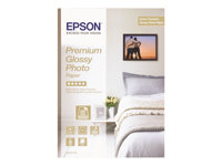 Epson Premium Glossy Photo Paper - Blank - 100 x 150 mm 40 ark fotopapper - för EcoTank ET-1810, 2810, 2811, 2814, 2815, 2820, 2825, 2826, 2850, 2851, 2856, 4800, 4850 C13S042153