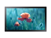 Samsung QB13R-T - 13" Diagonal klass QBR Series LED display unit - interaktiv digital skyltning - med pekskärm (multitouch) - Tizen OS - 1080p 1920 x 1080 LH13QBRTBGCXEN