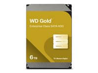 WD Gold WD6003FRYZ - Hårddisk - 6 TB - inbyggd - 3.5" - SATA 6Gb/s - 7200 rpm - buffert: 256 MB WD6003FRYZ